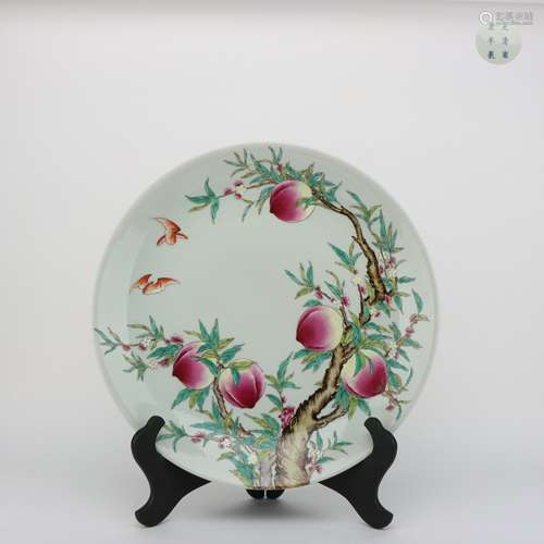 Chinese Famille Rose Plate