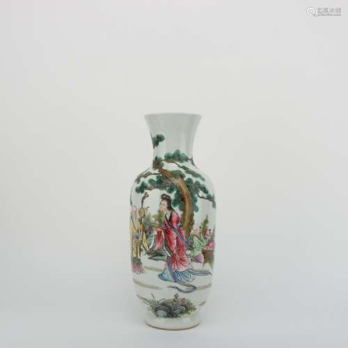 Famille Rose Vase