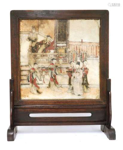 A Chinese table screen,