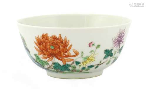 A Chinese famille rose bowl,