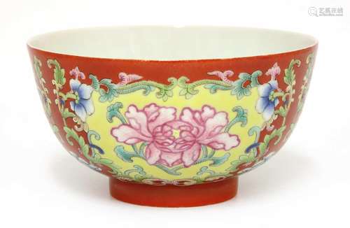 A Chinese famille rose bowl,