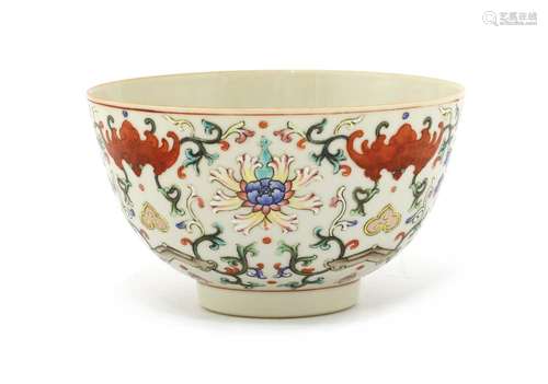 A Chinese famille rose bowl,