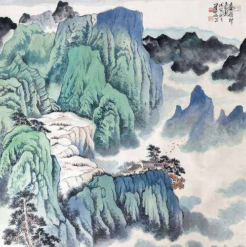 華拓 秦嶺印象圖