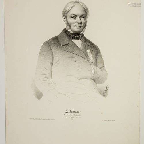 Louis André MARION DE FAVERGES, Député de l’ISÈRE en 1848. (...