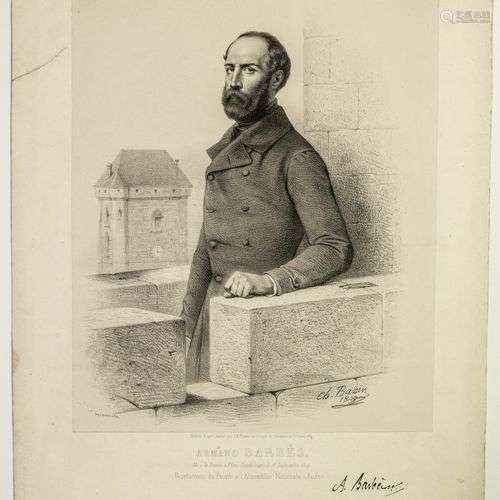 Armand BARBÈS, Militant Républicain, Député de l’AUDE en 184...