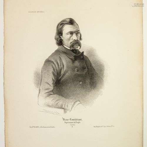 Victor CONSIDÉRANT Député en 1848 du LOIRET, Philosophe, Éco...