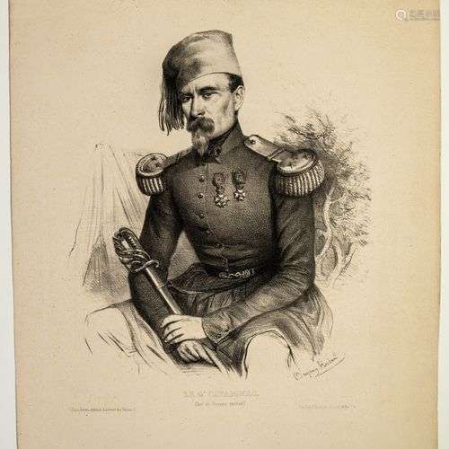 Le Général Eugène CAVAIGNAC Chef du Pouvoir exécutif en 1848...