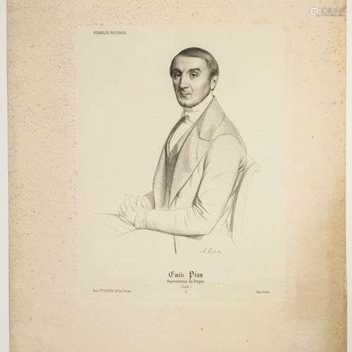 Émile PÉAN, Député du LOIRET en 1848 (Orléans 1809 – Orléans...