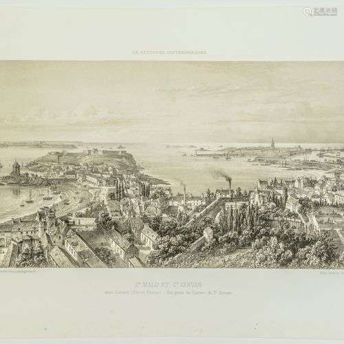 ILLE ET VILAINE. « SAINT MALO et SAINT SERVAN avec DINARD. V...