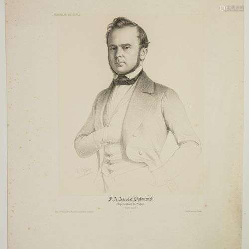 F.A. Adéodat DUFOURNEL Député de la HAUTE-SAÔNE en 1848, Sén...