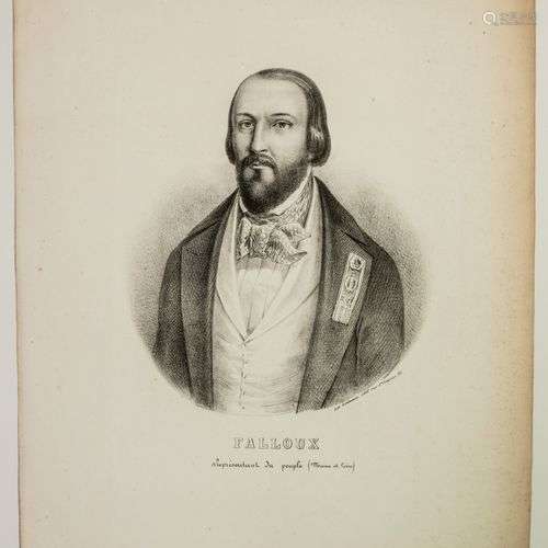 Alfred Frédéric Comte de FALLOUX, Député de 1848 du MAINE ET...