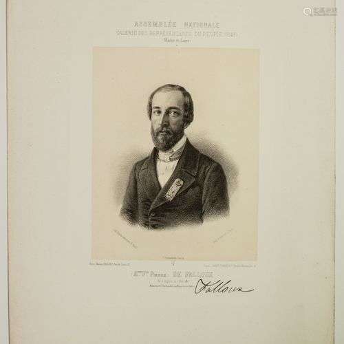 Alfred Frédéric Comte de FALLOUX, Député de 1848 du MAINE ET...