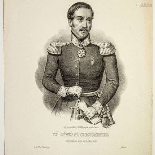 Le Général Nicolas CHANGARNIER, Commandant la Garde National...