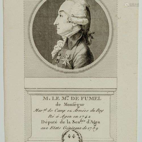 LOT-ET-GARONNE. Le Marquis Philibert de FUMEL de Monségur, M...