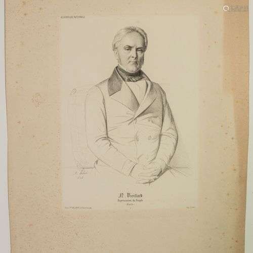 Narcisse VIEILLARD Député de la MANCHE en 1848, Sénateur (17...