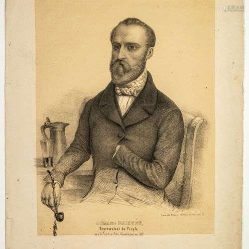 Armand BARBÈS, Militant Républicain, Député de l’AUDE en 184...