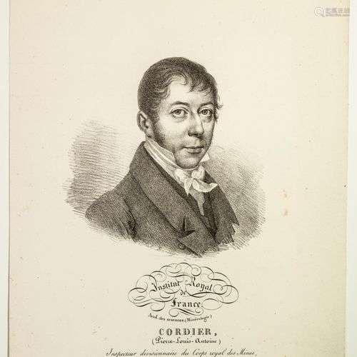 Pierre Louis Antoine CORDIER, de l’Institut Royal de France,...