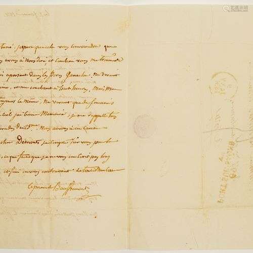 Prince Alexandre de BAUFFREMONT-COURTENAY (Paris 1773 – Pari...