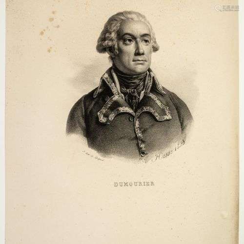 DUMOURIER (Charles François du Perrier, dit) Général 1788, M...