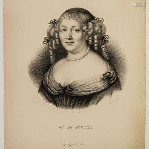 Madame de SÉVIGNÉ (Marie de RABUTIN-CHANTAL, dit) Écrivaine ...