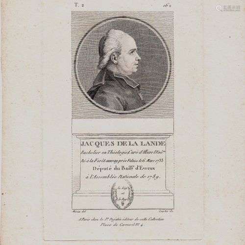 EURE. Jacques DE LA LANDE, Curé, Député du Bailliage d’ÉVREU...
