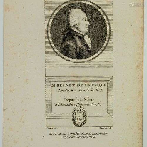 LOT-ET-GARONNE. Pierre BRUNET DE LATUQUE, Juge, Député de NÉ...