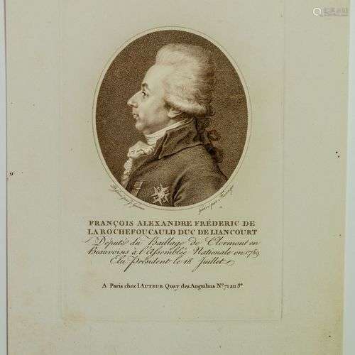 OISE. François Alexandre Frédéric de La ROCHEFOUCAULT DE LIA...