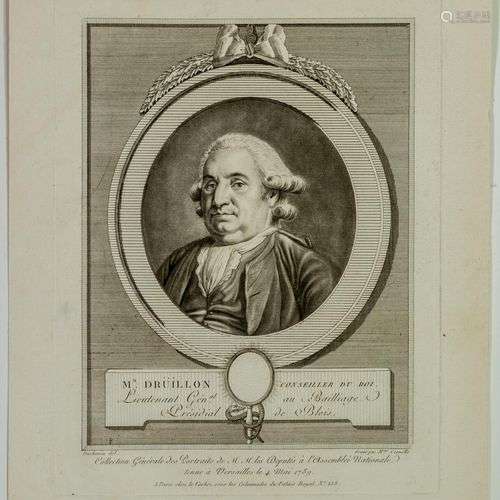 LOIR-ET-CHER. Pierre DRUILLON, Conseiller du Roi, Lieutenant...