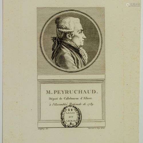 GIRONDE. Gabriel PEYRUCHAUD, Député de CASTELMORON D’ALBRET ...