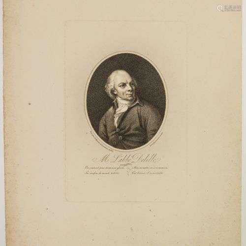 Jacques DELILLE (Clermont-Ferrand 1738 – 1813) Poète et trad...