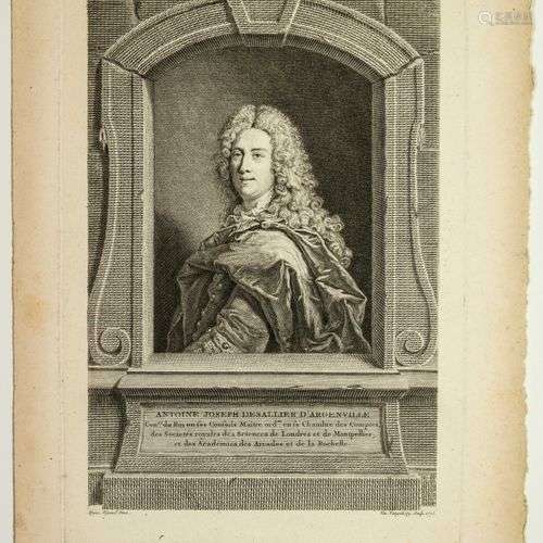 « Antoine Joseph DEZALLIER D’ARGENVILLE, Conseiller du Roi, ...