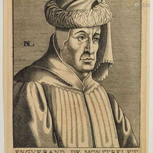 ENGUERAND DE MONSTRELET (1400-1453) Chroniqueur français. Gr...
