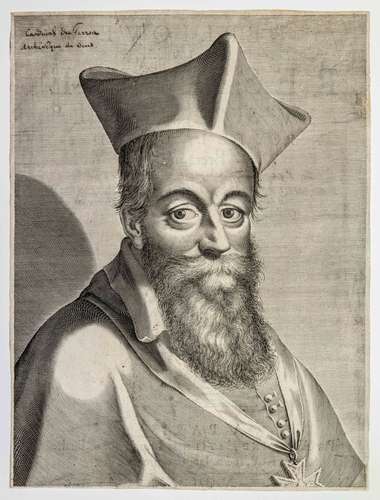 Cardinal Jacques DAVY Du PERRON, Archevêque de SENS (89), Pr...