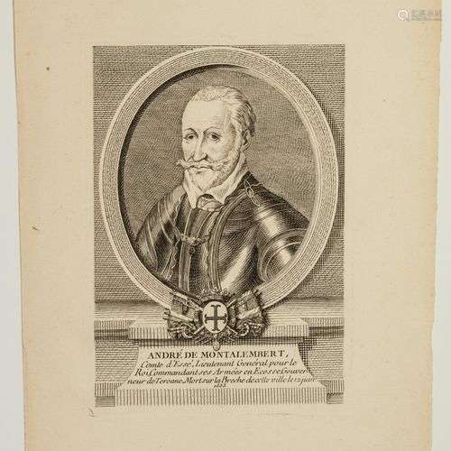 André de MONTALEMBERT, Comte d’Essé, Lieutenant Général pour...