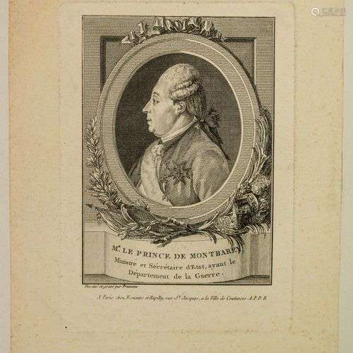 Alexandre de SAINT-MAURIS-MONTBARREY, Prince de MONTBARREY, ...