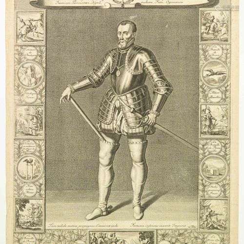 « François de LORRAINE, Duc de GUISE. » : Gravure XVIIe (c. ...