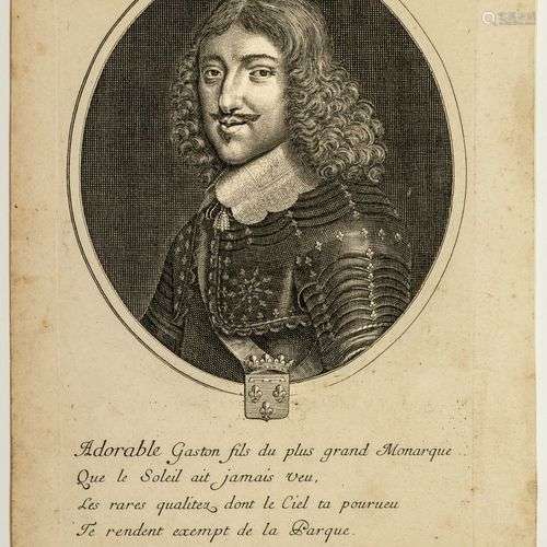 - GASTON DE FRANCE, connu sous le nom de Gaston d’ORLÉANS, F...