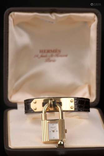 HERMÈS.Montre bracelet de dame modèle 