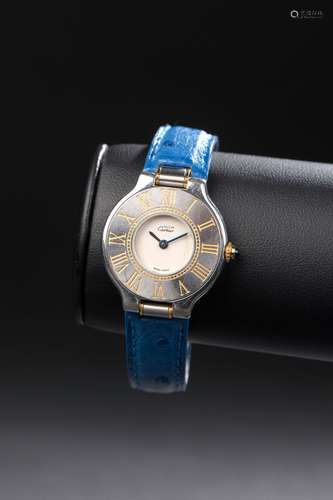 CARTIER.Montre bracelet de dame modèle 