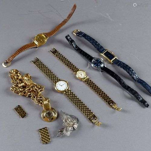 Lot de Montres et Bijoux de Fantaisie.