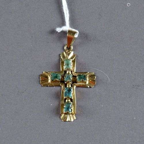 Croix Pendentif ancienne.