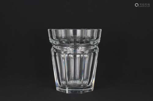 French Baccarat Crystal Wine Cooler
