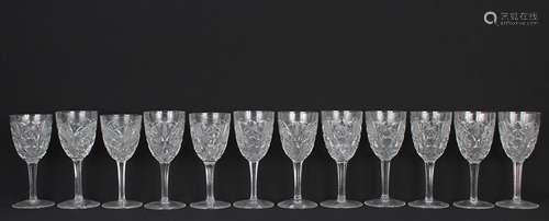 (12) Baccarat 'Bogota' Goblets