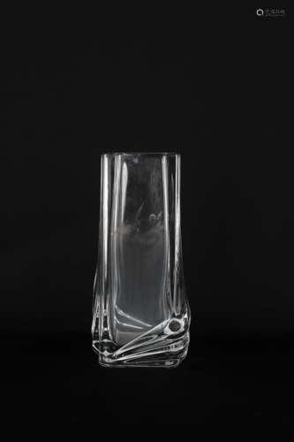 Art Nouveau Daum France Glass Vase