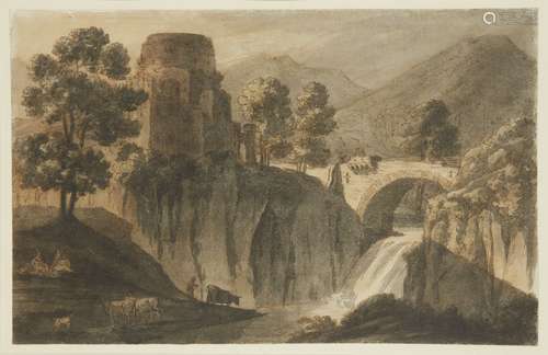 Robert Adam, F.R.S., F.S.A., Britannique 1728-1792- Paysage ...