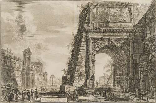 Giovanni Battista Piranesi, Italien 1720-1778- Veduta dell'A...