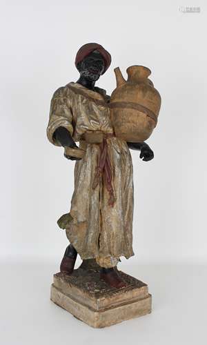 Large Terracotta Goldscheider Orientalist Figure