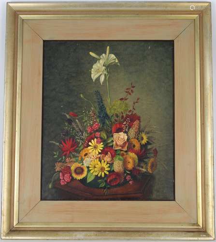 American School, Signed Still Life Painting