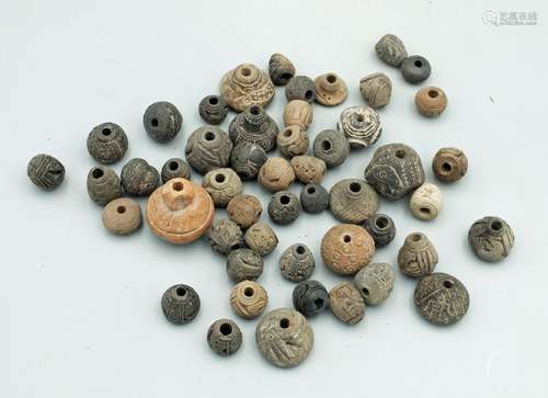 (5) Exquisite Manteno Spindle Whorls - Ecuador