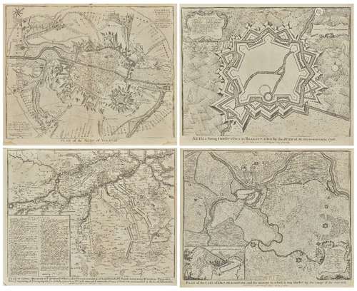 James Basire The Elder, Britannique 1730-1802- Cartes 